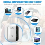 300Mbps WIFI Repeater Remote Wi-Fi Amplifier 802.11N WiFi Si - Image 3