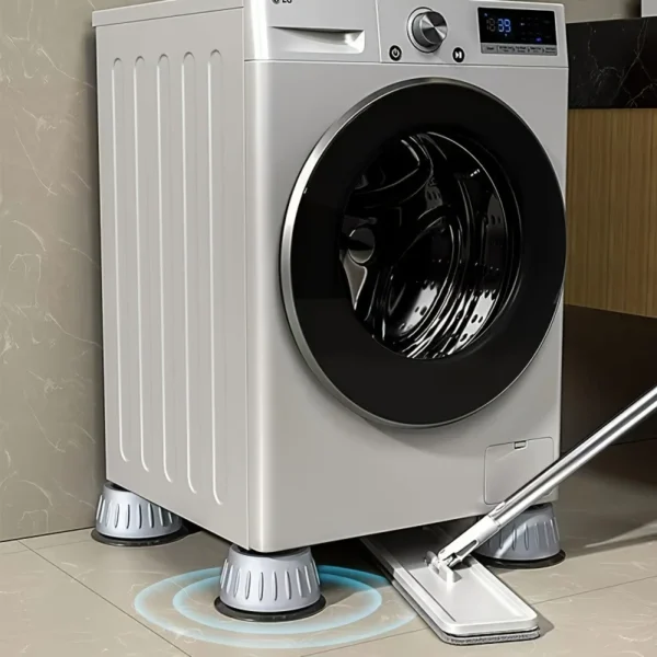 4PCS Anti-Vibration Washing Machine Feet-Suitable for Refrig
