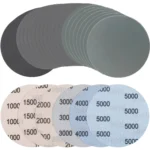 24pcs Sandpaper 5Inch, Grit 1000/1500/2000/3000/4000/5000 Sa