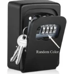 1pc Bnation Ultra-Secure Flip-Top Key Safe - Metal & Pla - Image 7