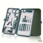 Professional 7/10/12/18 Piece Nail Care Kit Stainless Steel - Image 8