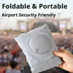 Inflatable Foot Rest Pillow for Travel, Portable Under Seat - Image 5